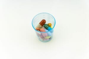 colorful pills 