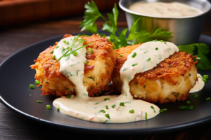 crab cakes with remoulade sauce