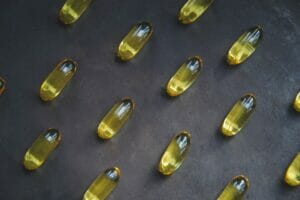 capsules of fish oil