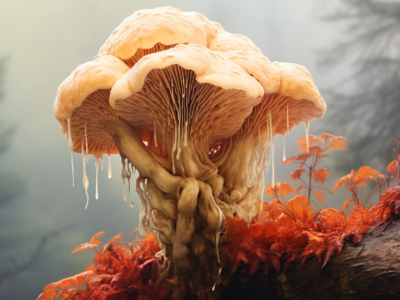 hericium erinaceus mushroom