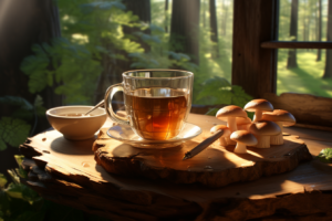 tea made from mushrooms