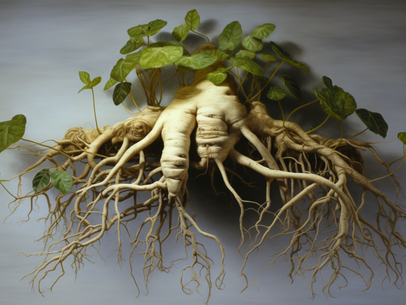 the root of ashwagandha