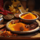 curcumin and other spices in the kitchen