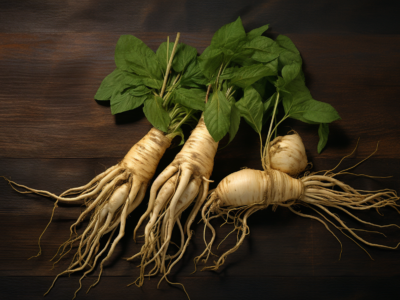 roots of ginseng