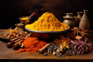 turmeric and spices 