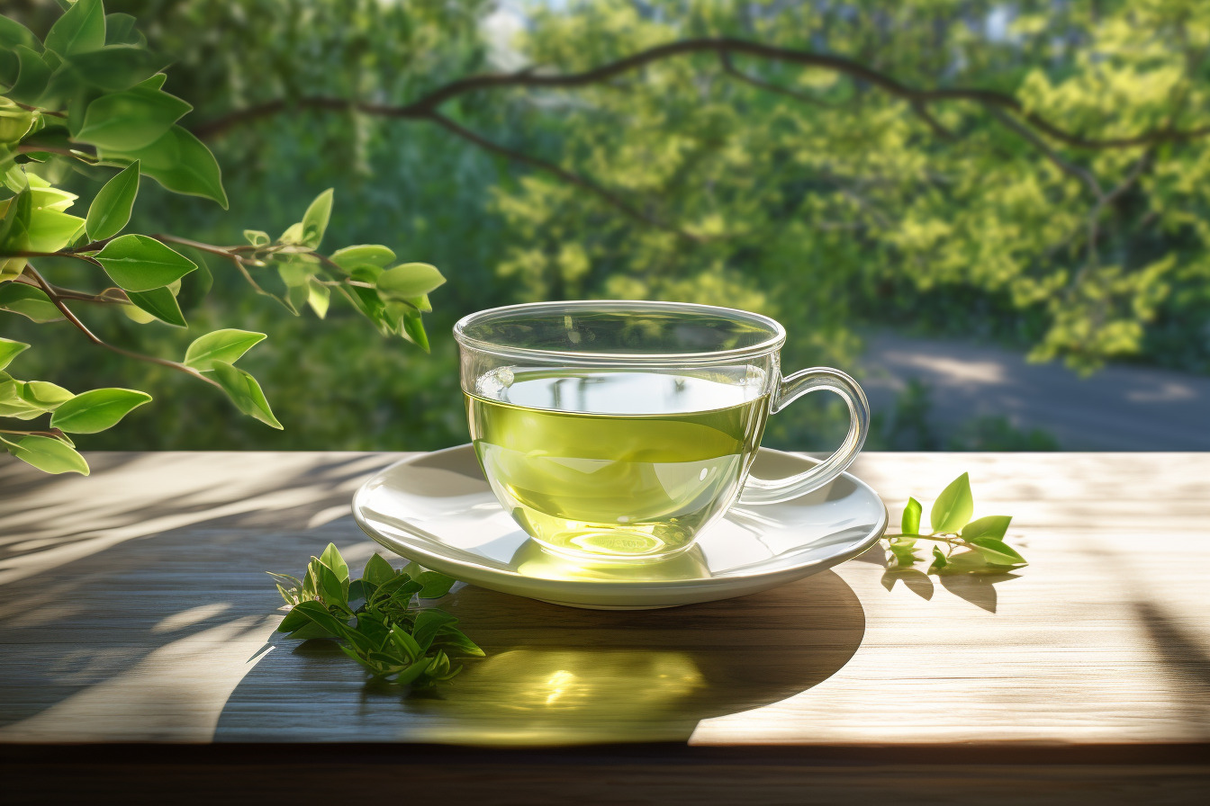 green tea helps with liver health