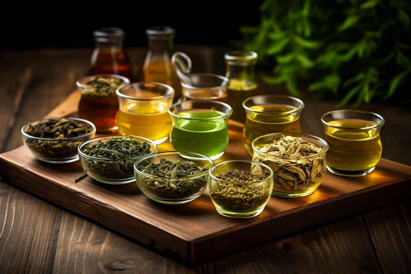 green tea extract into recipes