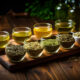 different types of green tea