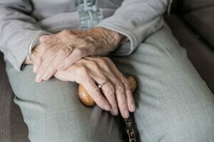 aged-woman's hands