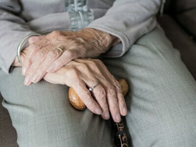 aged-woman's hands